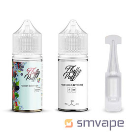 Набор Fluffy Puff Salt Forest Berry Tea Ice 30 мл