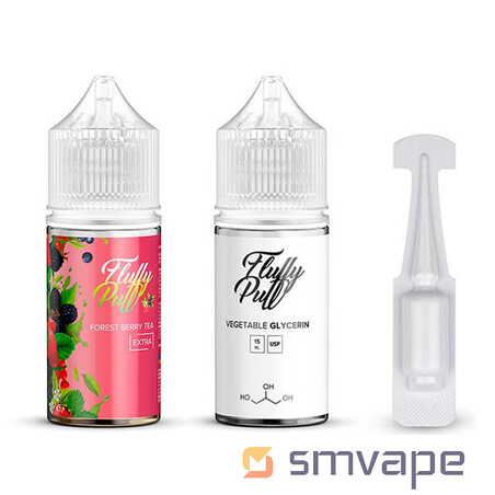 Набор Fluffy Puff Salt Forest Berry Tea 30 мл