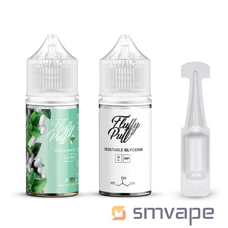 Набір Fluffy Puff Salt White Mints 30 мл
