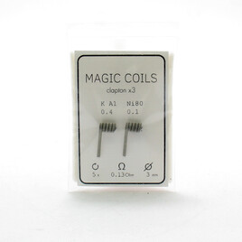 Комплект спіралей Magic Coils Triple Clapton №35 2 шт 0.13 Ом - Вейп Шоп Steam Machine
