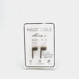 Комплект спиралей Magic Coils Alien №44 2 шт 0.10 Ом - Вейп Шоп Steam Machine