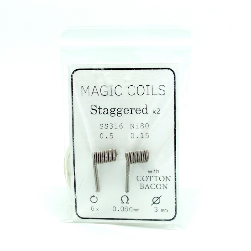 Комплект спіралей Magic Coils Staggered №53 2 шт 0.08 Ом