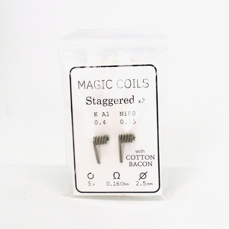 Комплект спіралей Magic Coils Staggered №55 2 шт 0.16 Ом